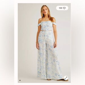 Free People Fillyboo Little Milk Jug Set Baby Blue size XS